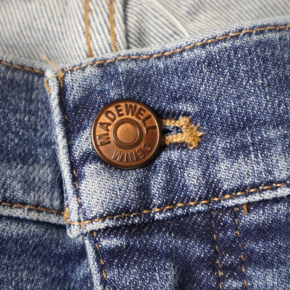 - Madewell Women’s Jeans Petite 10" High Rise  skinny blue 35p - Picture 7 of 16